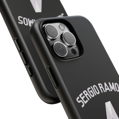 Sergio Ramos Defender Pro – Dual-Layer Shock Absorption & Slim Profile | Compatible with iPhone 8 to 16 Pro Max & Samsung Galaxy S10 to S25 Ultra