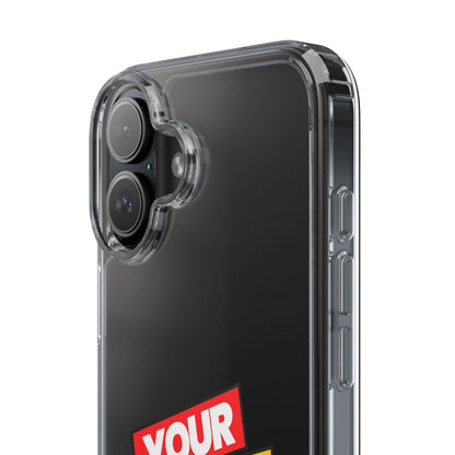 Custom Clear Transparent Cases for Phones - Personalized Protection, Ideal for Gifts, Birthdays, Holidays, Trendy Phone Accessories