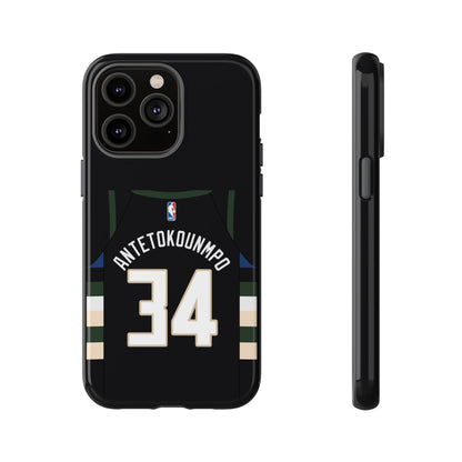 Giannis Antetokounmpo Force Drive Edition – Heavy-Duty ShockGuard Layers, Athletic Slim Fit | iPhone 8–16 Pro Max & Samsung S10–S25 Ultra Supported