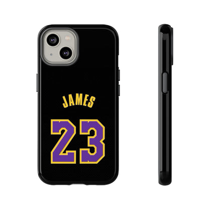 LeBron James King’s Guard Edition – MaxProtect Hybrid Shell, Athletic Profile | iPhone 8–16 Pro Max & Samsung S10–S25 Ultra Compatible
