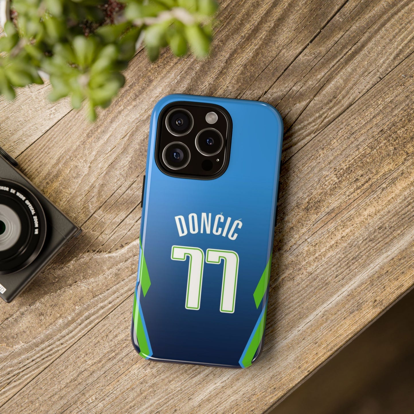 Luka Dončić Ice Vision Edition – Rugged Dual-Layer Build, Slim Fit | Compatible with iPhone 8–16 Pro Max & Samsung Galaxy S10–S25 Ultra