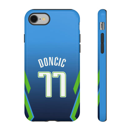 Luka Dončić Ice Vision Edition – Rugged Dual-Layer Build, Slim Fit | Compatible with iPhone 8–16 Pro Max & Samsung Galaxy S10–S25 Ultra