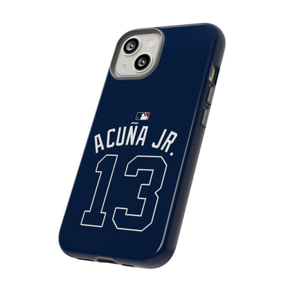 Ronald Acuña Jr. Power Play Phone Case – Bold Style, Braves Energy & MVP Swagger