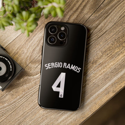 Sergio Ramos Defender Pro – Dual-Layer Shock Absorption & Slim Profile | Compatible with iPhone 8 to 16 Pro Max & Samsung Galaxy S10 to S25 Ultra