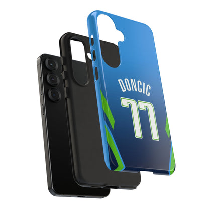 Luka Dončić Ice Vision Edition – Rugged Dual-Layer Build, Slim Fit | Compatible with iPhone 8–16 Pro Max & Samsung Galaxy S10–S25 Ultra
