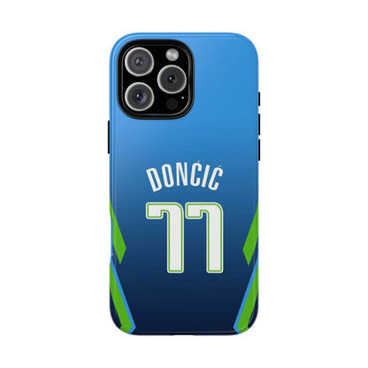 Luka Dončić Ice Vision Edition – Rugged Dual-Layer Build, Slim Fit | Compatible with iPhone 8–16 Pro Max & Samsung Galaxy S10–S25 Ultra
