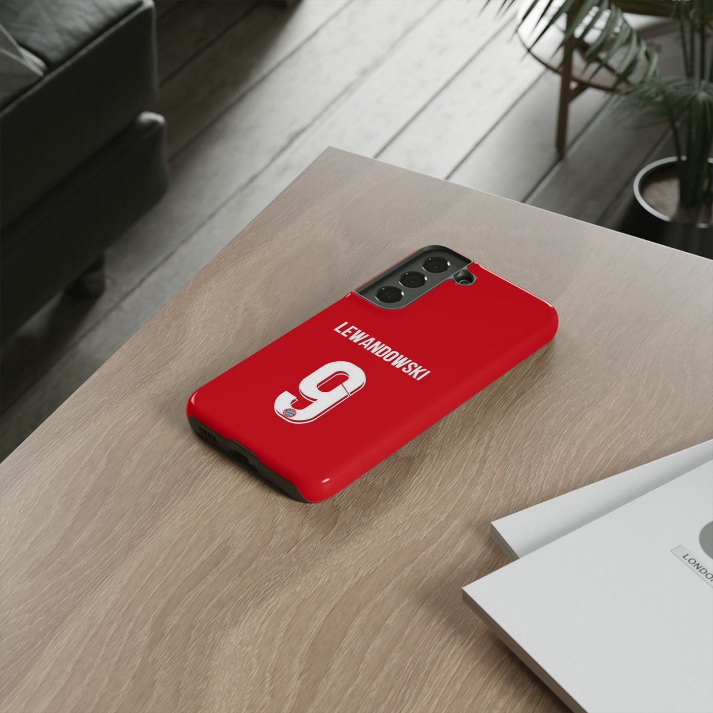Robert Lewandowski Precision Guard – Dual-Layer Protection & Sleek Design | Compatible with iPhone 8 to 16 Pro Max & Samsung Galaxy S10 to S25 Ultra