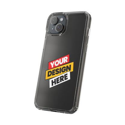 Custom Clear Transparent Cases for Phones - Personalized Protection, Ideal for Gifts, Birthdays, Holidays, Trendy Phone Accessories