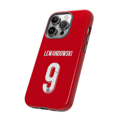 Robert Lewandowski Precision Guard – Dual-Layer Protection & Sleek Design | Compatible with iPhone 8 to 16 Pro Max & Samsung Galaxy S10 to S25 Ultra