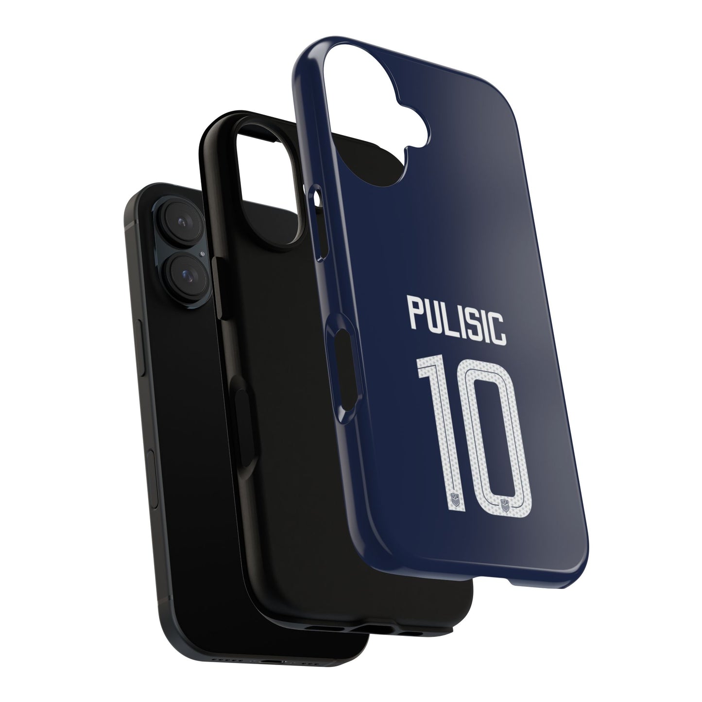 Christian Pulisic Precision Armor – Dual-Layer Durability & Sleek Fit | Compatible with iPhone 8 to 16 Pro Max & Samsung Galaxy S10 to S25 Ultra