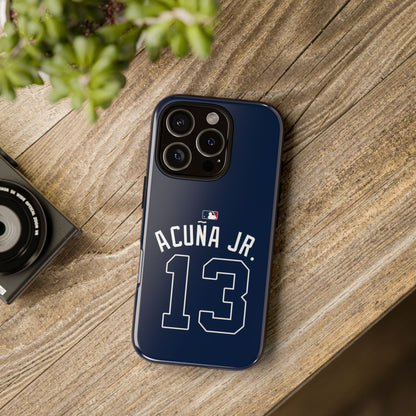 Ronald Acuña Jr. Power Play Phone Case – Bold Style, Braves Energy & MVP Swagger