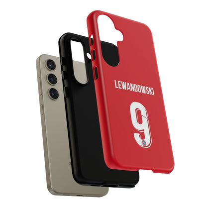 Robert Lewandowski Precision Guard – Dual-Layer Protection & Sleek Design | Compatible with iPhone 8 to 16 Pro Max & Samsung Galaxy S10 to S25 Ultra