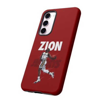 Zion Williamson Power Drive Edition – Rugged Dual-Layer Armor & Slim Fit | Compatible with iPhone 8–16 Pro Max & Samsung S10–S25 Ultra