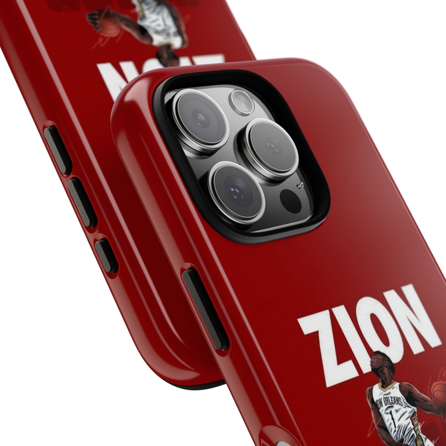 Zion Williamson Power Drive Edition – Rugged Dual-Layer Armor & Slim Fit | Compatible with iPhone 8–16 Pro Max & Samsung S10–S25 Ultra