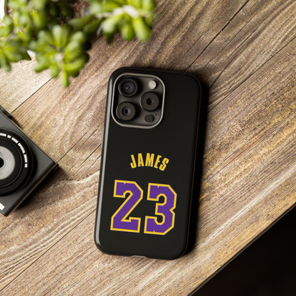 LeBron James King’s Guard Edition – MaxProtect Hybrid Shell, Athletic Profile | iPhone 8–16 Pro Max & Samsung S10–S25 Ultra Compatible