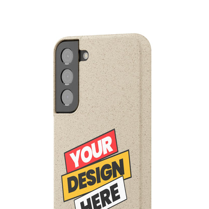 Eco-Friendly Phone Case, Biodegradable Phone Cover, Sustainable Accessory, Customizable iPhone Case, Green Gift Idea, Environmentally