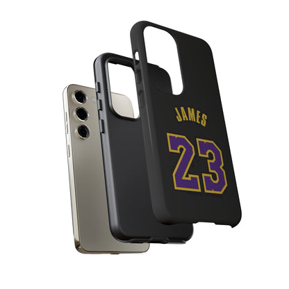 LeBron James King’s Guard Edition – MaxProtect Hybrid Shell, Athletic Profile | iPhone 8–16 Pro Max & Samsung S10–S25 Ultra Compatible