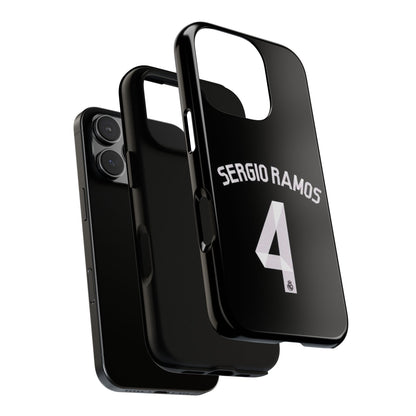 Sergio Ramos Defender Pro – Dual-Layer Shock Absorption & Slim Profile | Compatible with iPhone 8 to 16 Pro Max & Samsung Galaxy S10 to S25 Ultra