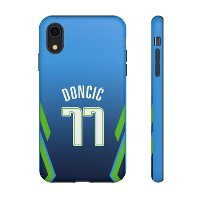 Luka Dončić Ice Vision Edition – Rugged Dual-Layer Build, Slim Fit | Compatible with iPhone 8–16 Pro Max & Samsung Galaxy S10–S25 Ultra
