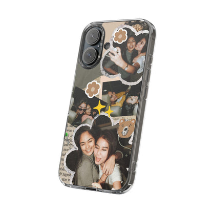 Memories In Retro Templet Custom Printed Clear Cases - covers4phones