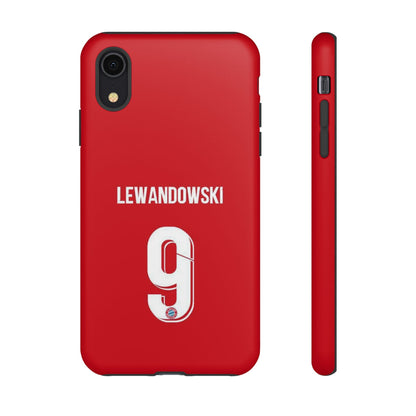 Robert Lewandowski Precision Guard – Dual-Layer Protection & Sleek Design | Compatible with iPhone 8 to 16 Pro Max & Samsung Galaxy S10 to S25 Ultra