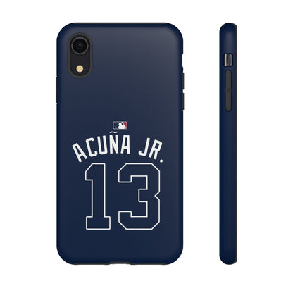 Ronald Acuña Jr. Power Play Phone Case – Bold Style, Braves Energy & MVP Swagger