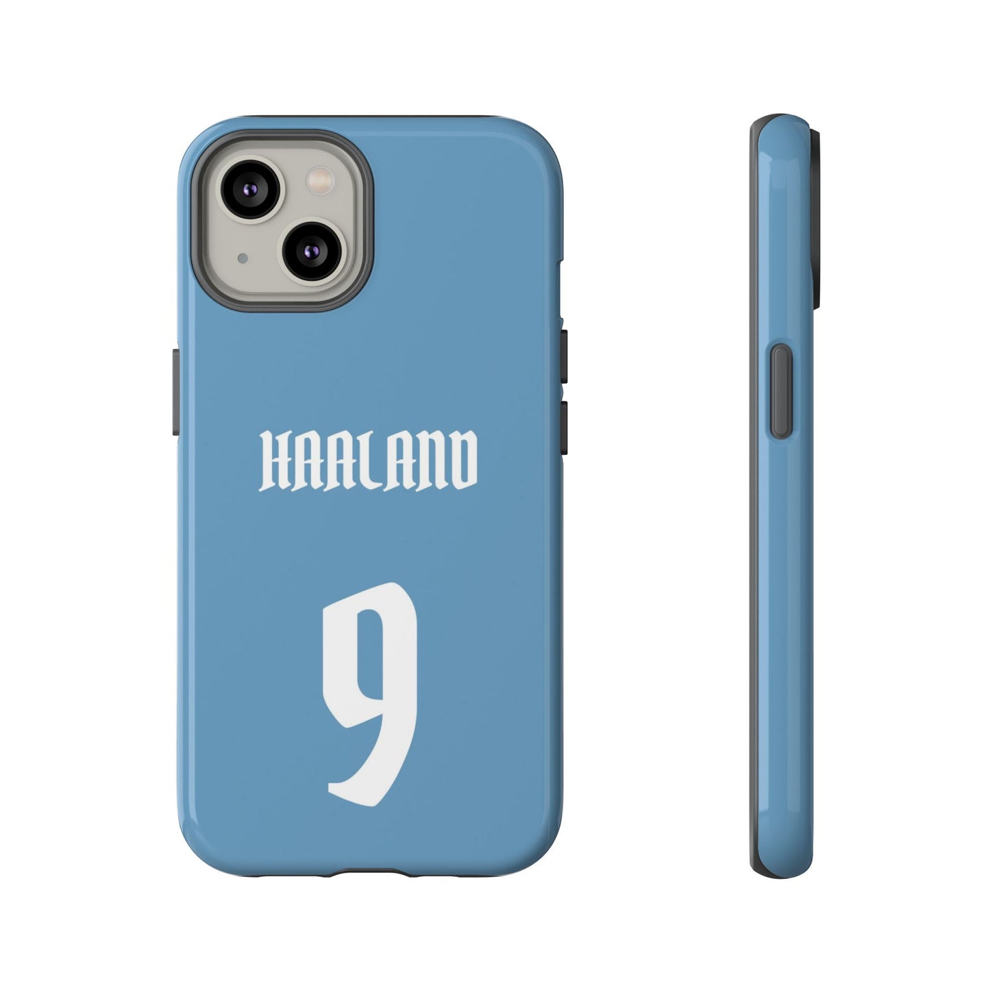 Erling Haaland PowerStrike – Rugged Dual-Layer Protection & Slim Profile | Compatible with iPhone 8 to 16 Pro Max & Samsung Galaxy S10 to S25 Ultra