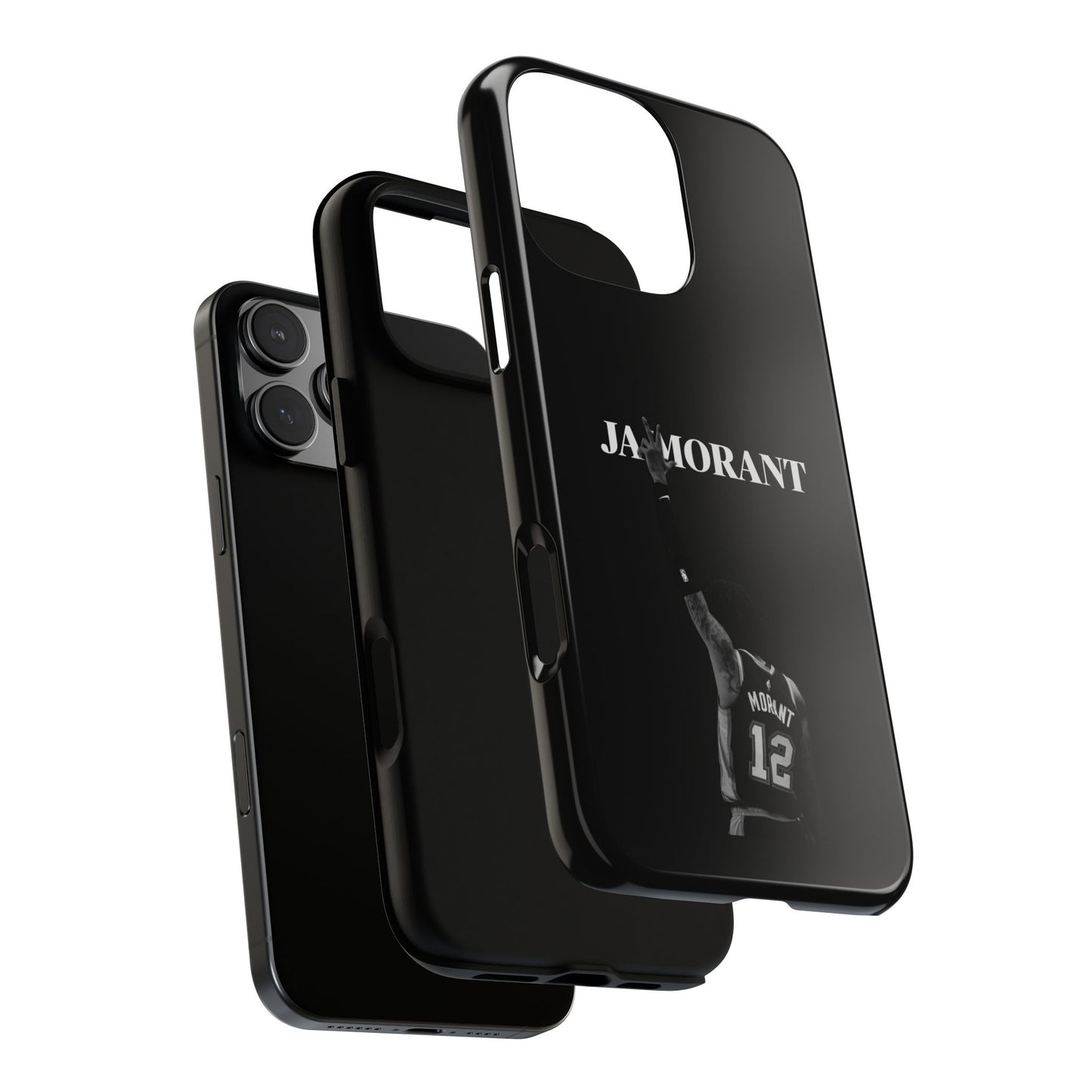Ja Morant Explosive Drive Series – Shock-Absorbing Dual-Layer Case | Compatible with iPhone 8–16 Pro Max & Samsung Galaxy S10–S25 Ultra