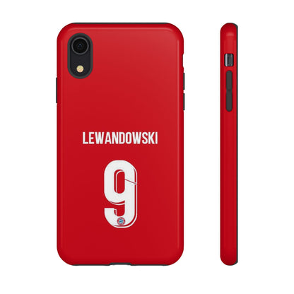 Robert Lewandowski Precision Guard – Dual-Layer Protection & Sleek Design | Compatible with iPhone 8 to 16 Pro Max & Samsung Galaxy S10 to S25 Ultra