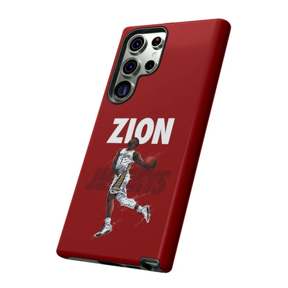 Zion Williamson Power Drive Edition – Rugged Dual-Layer Armor & Slim Fit | Compatible with iPhone 8–16 Pro Max & Samsung S10–S25 Ultra