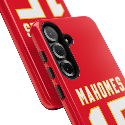 Patrick Mahomes Precision Armor – Dual-Layer Shock Resistance & Sleek Fit | Compatible with iPhone 8–16 Pro Max & Galaxy S10–S25 Ultra
