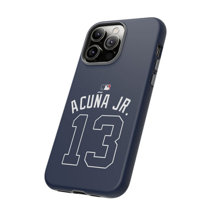 Ronald Acuña Jr. Power Play Phone Case – Bold Style, Braves Energy & MVP Swagger