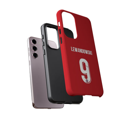Robert Lewandowski Precision Guard – Dual-Layer Protection & Sleek Design | Compatible with iPhone 8 to 16 Pro Max & Samsung Galaxy S10 to S25 Ultra