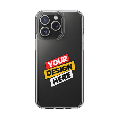 Custom Clear Transparent Cases for Phones - Personalized Protection, Ideal for Gifts, Birthdays, Holidays, Trendy Phone Accessories