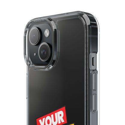 Custom Clear Transparent Cases for Phones - Personalized Protection, Ideal for Gifts, Birthdays, Holidays, Trendy Phone Accessories