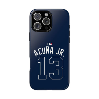 Ronald Acuña Jr. Power Play Phone Case – Bold Style, Braves Energy & MVP Swagger