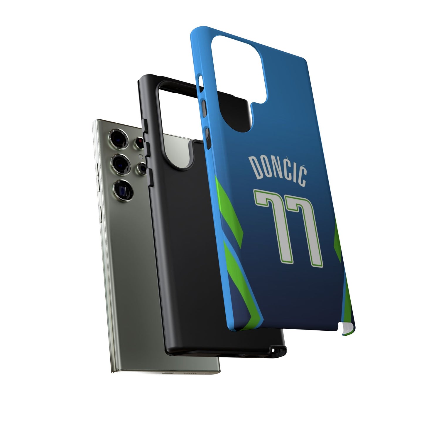 Luka Dončić Ice Vision Edition – Rugged Dual-Layer Build, Slim Fit | Compatible with iPhone 8–16 Pro Max & Samsung Galaxy S10–S25 Ultra