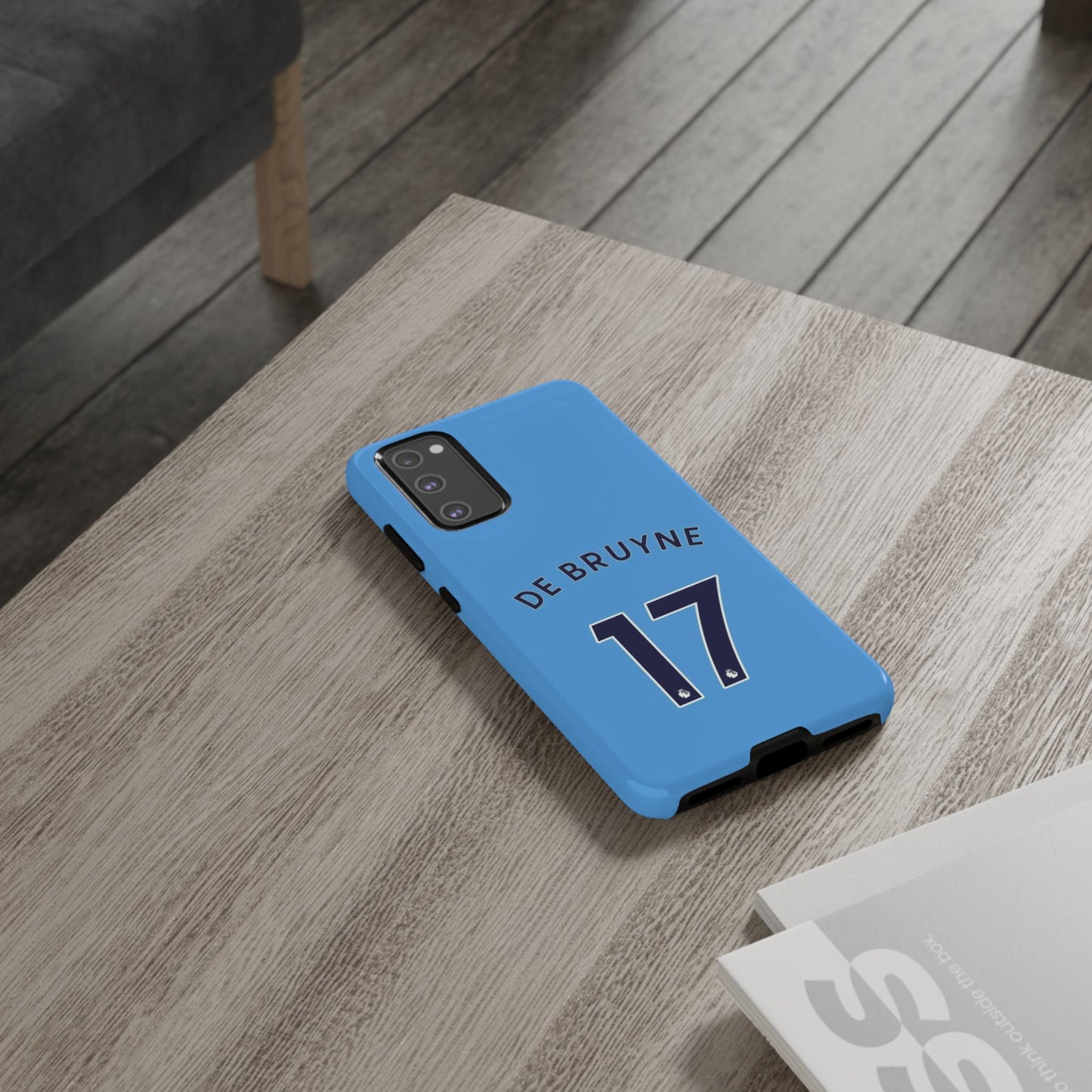 Kevin De Bruyne VisionGuard – Enhanced Protection & Sleek Design | Fits iPhone 8–16 Pro Max & Galaxy S10–S25 Ultra
