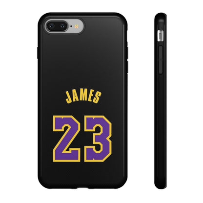 LeBron James King’s Guard Edition – MaxProtect Hybrid Shell, Athletic Profile | iPhone 8–16 Pro Max & Samsung S10–S25 Ultra Compatible