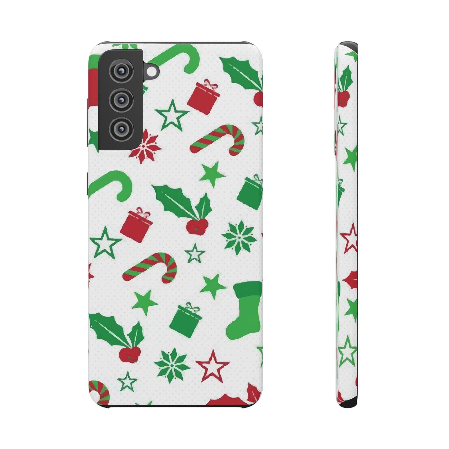 Custom Samsung Tough Phone Case – Christmas Santa Holiday Design, Festive Xmas Protection - covers4phones