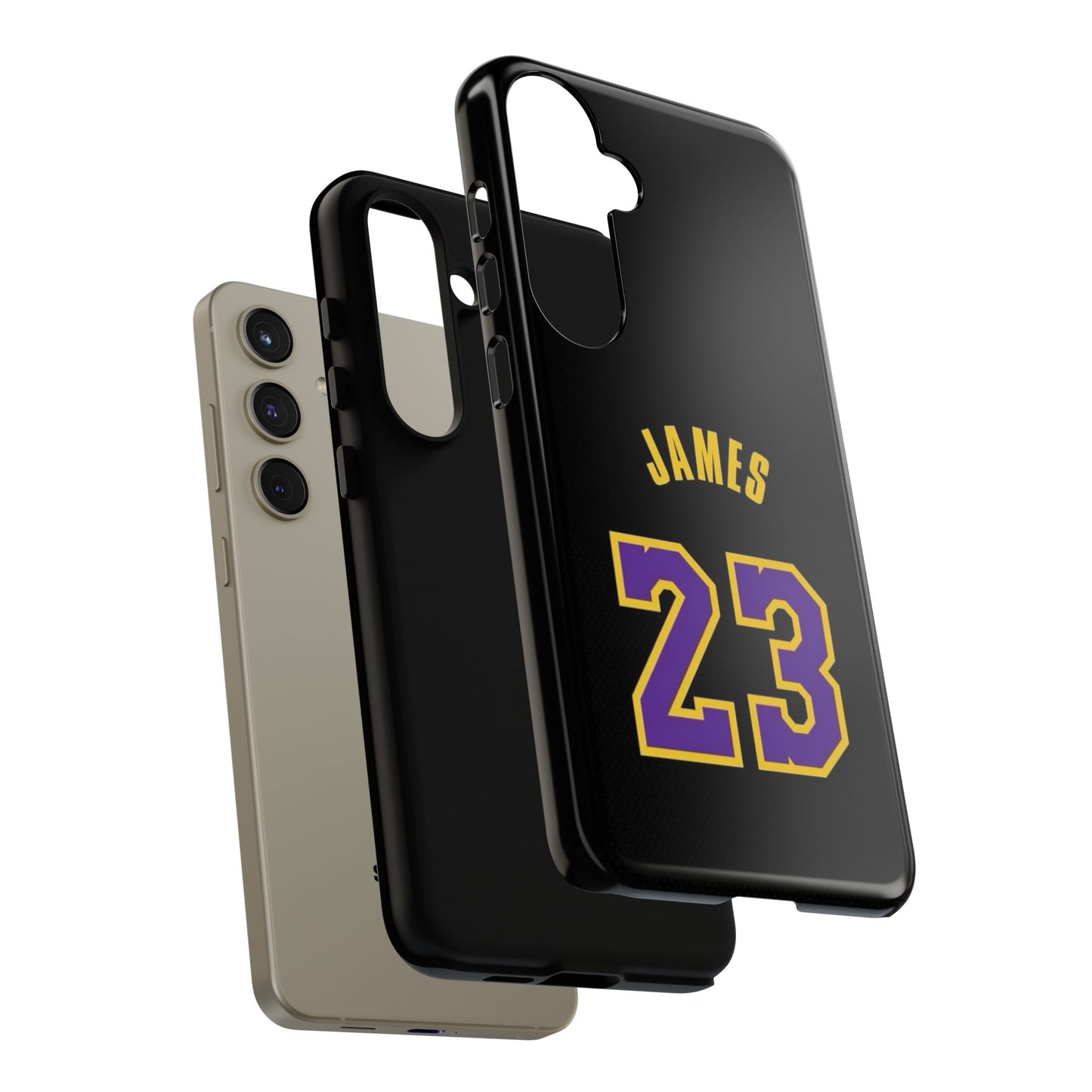 LeBron James King’s Guard Edition – MaxProtect Hybrid Shell, Athletic Profile | iPhone 8–16 Pro Max & Samsung S10–S25 Ultra Compatible