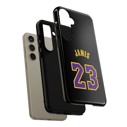 LeBron James King’s Guard Edition – MaxProtect Hybrid Shell, Athletic Profile | iPhone 8–16 Pro Max & Samsung S10–S25 Ultra Compatible