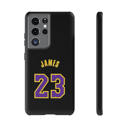 LeBron James King’s Guard Edition – MaxProtect Hybrid Shell, Athletic Profile | iPhone 8–16 Pro Max & Samsung S10–S25 Ultra Compatible
