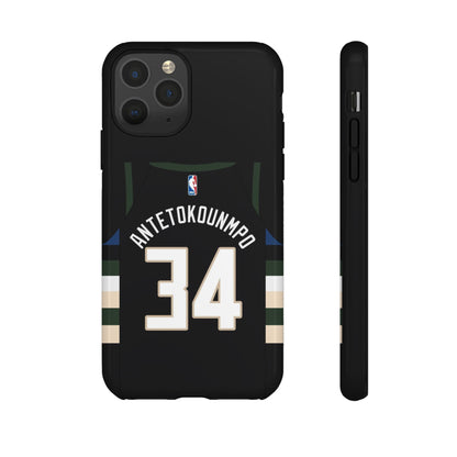Giannis Antetokounmpo Force Drive Edition – Heavy-Duty ShockGuard Layers, Athletic Slim Fit | iPhone 8–16 Pro Max & Samsung S10–S25 Ultra Supported