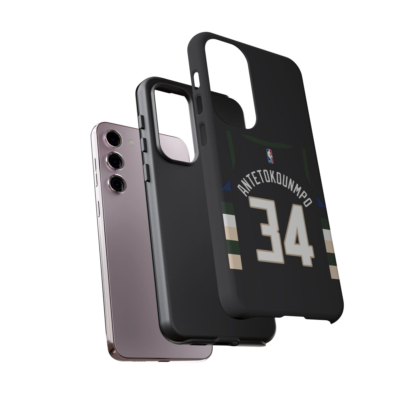 Giannis Antetokounmpo Force Drive Edition – Heavy-Duty ShockGuard Layers, Athletic Slim Fit | iPhone 8–16 Pro Max & Samsung S10–S25 Ultra Supported