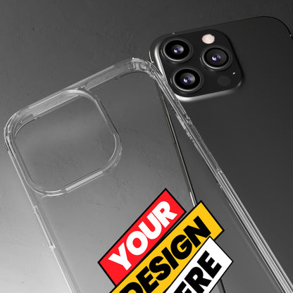 Custom Clear Transparent Cases for Phones - Personalized Protection, Ideal for Gifts, Birthdays, Holidays, Trendy Phone Accessories