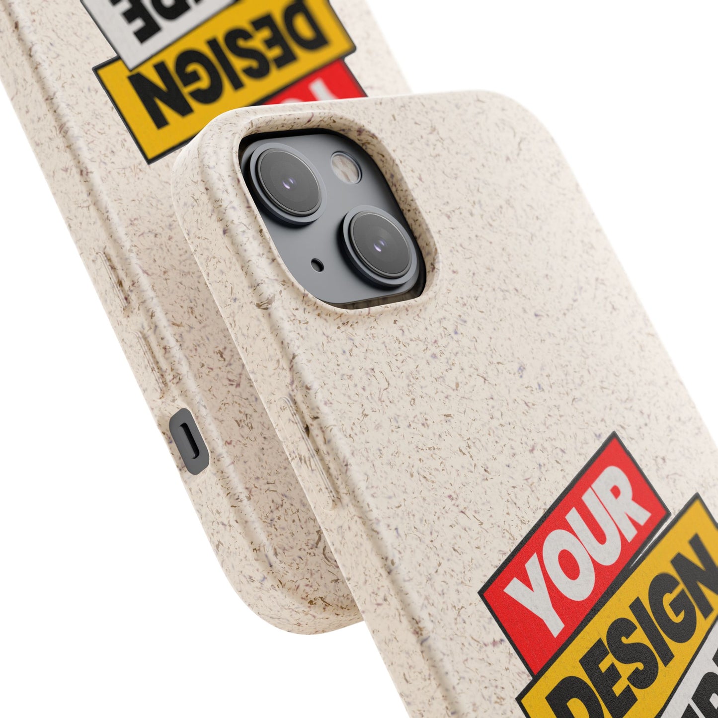 Eco-Friendly Phone Case, Biodegradable Phone Cover, Sustainable Accessory, Customizable iPhone Case, Green Gift Idea, Environmentally