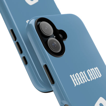 Erling Haaland PowerStrike – Rugged Dual-Layer Protection & Slim Profile | Compatible with iPhone 8 to 16 Pro Max & Samsung Galaxy S10 to S25 Ultra