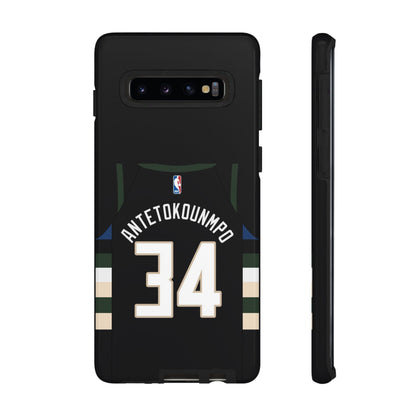 Giannis Antetokounmpo Force Drive Edition – Heavy-Duty ShockGuard Layers, Athletic Slim Fit | iPhone 8–16 Pro Max & Samsung S10–S25 Ultra Supported