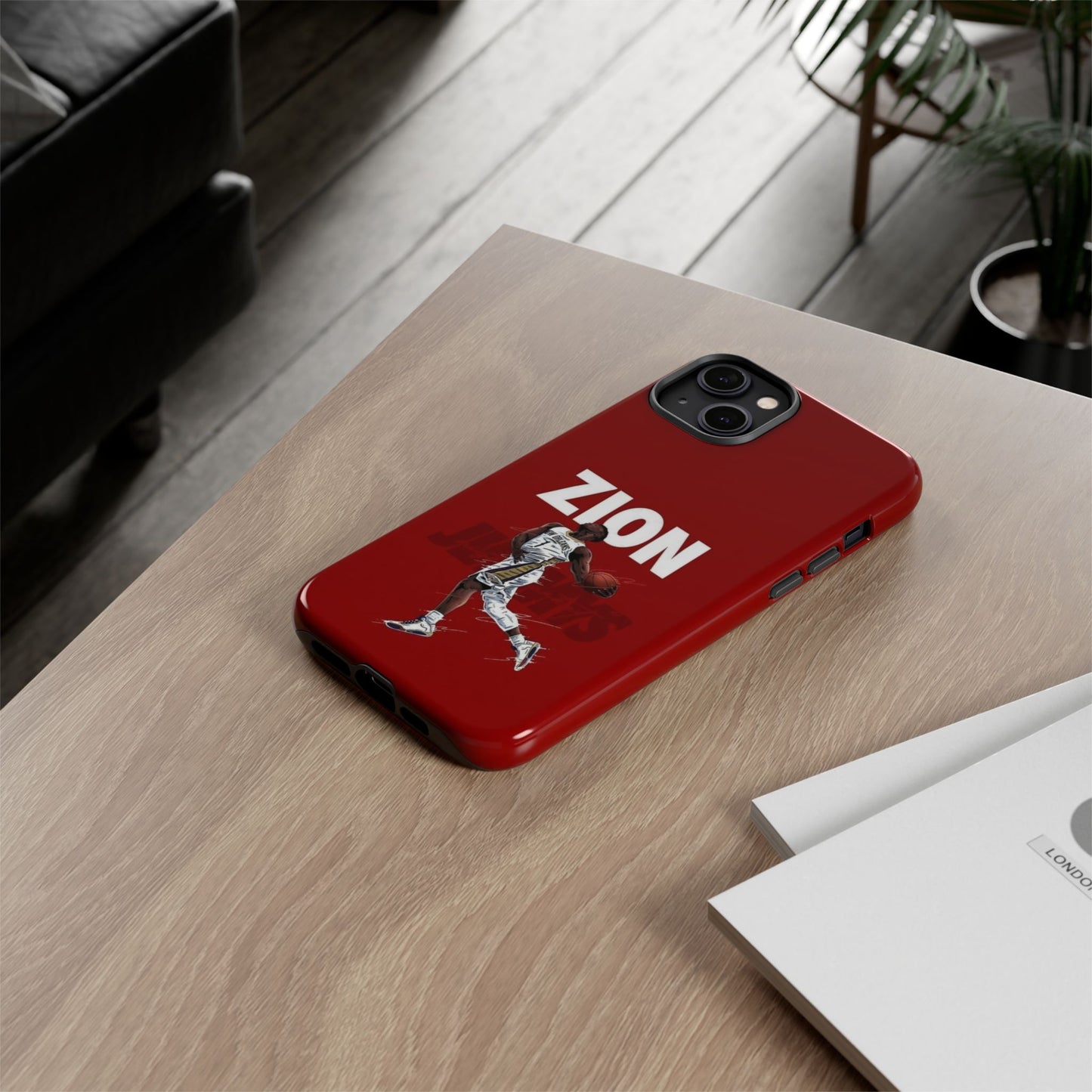 Zion Williamson Power Drive Edition – Rugged Dual-Layer Armor & Slim Fit | Compatible with iPhone 8–16 Pro Max & Samsung S10–S25 Ultra